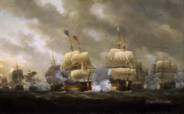 海戦 Painting - クイブカルディノー海戦